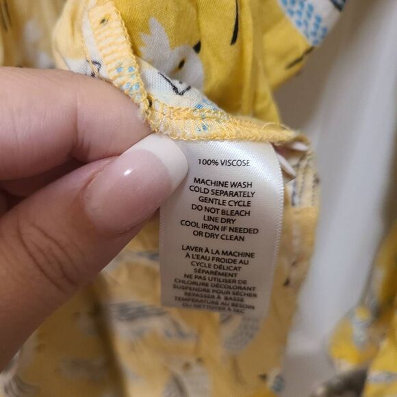 Beach lunch lounge bird blouse button up - Picture 3 of 5